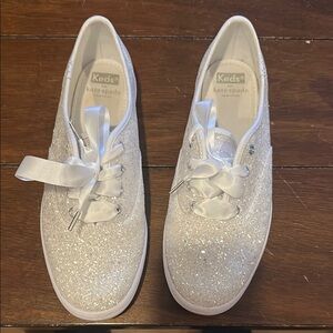 Keds Kate Spade Glitter Sneakers - Like New